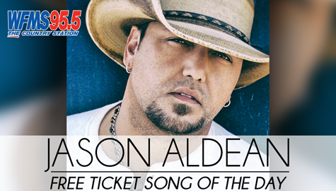 Jason Aldean Free Ticket Song of the Day